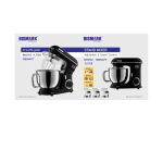 همزن کاسه دار حرفه ای بیسمارک مدل BM2702 با ظرفیت 7 لیتری - Image 3
