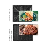 ساندویچ ساز بیسمارک مدل BM2605 دو کاره (گریل ساز) - Image 5