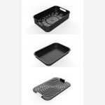 گریل سرخ کن بدون روغن نیولند مدل NL-2747BL لمسی با ظرفیت 8 لیتر - Image 4