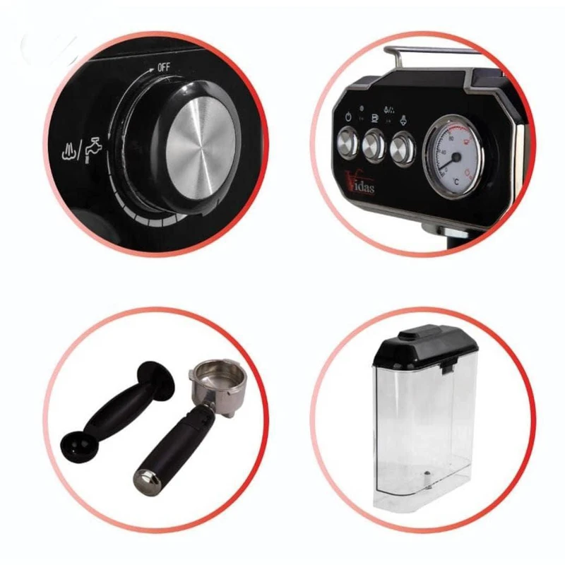 اسپرسوساز ویداس مدل VIR-2348