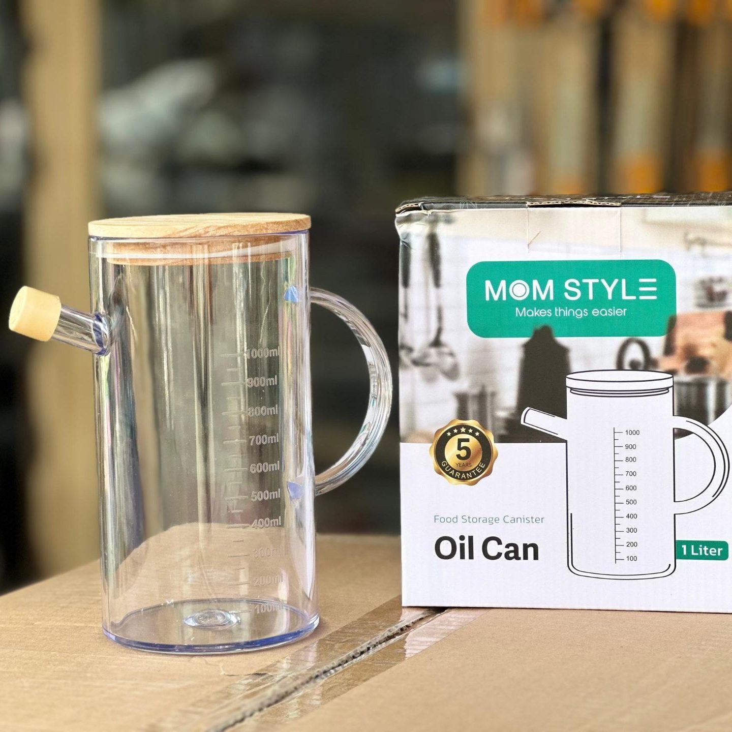 روغن ریز اکرلیک 1 لیتر مام استایل درب چوبی