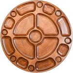 سینی مزه گرد بزرگ ژیک خانوم خونه