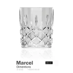 لیوان بلور اصفهان مدل مارسل (بسته 6 عددی)