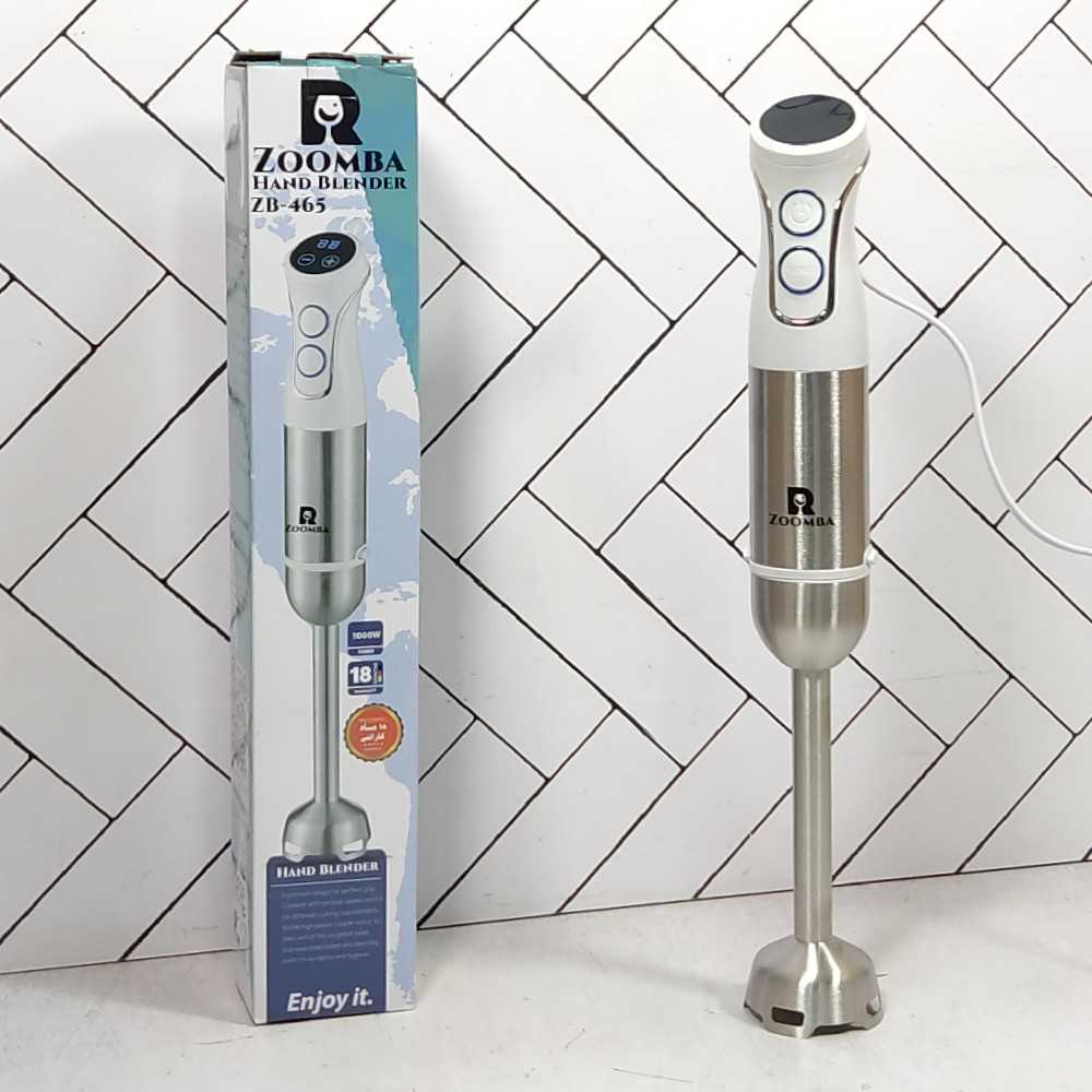 گوشتکوب برقی زومبا مدل ZB-465 تک کاره صفحه لمسی